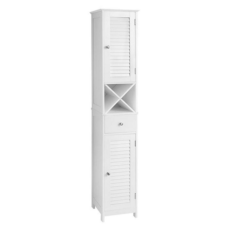 BreeBe Freestanding Storage Cabinet White