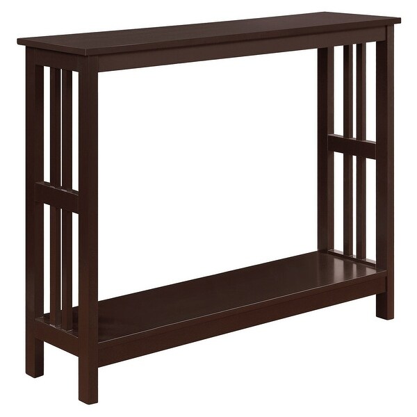 Porch and Den Miro Console Table with Shelf