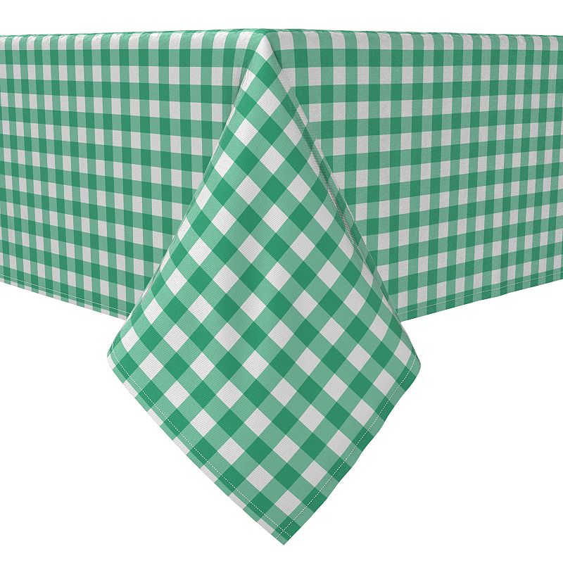 Square Tablecloth， 100% Cotton， 60x60， Plaid 3