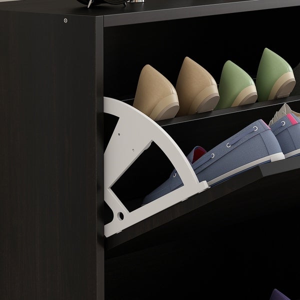 2-Tier Shoes Storage Cabinet - - 34558219