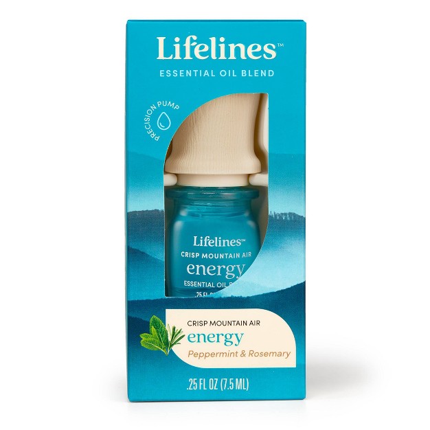 Essential Oil Blend Crisp Mountain Air Energy Lifelines