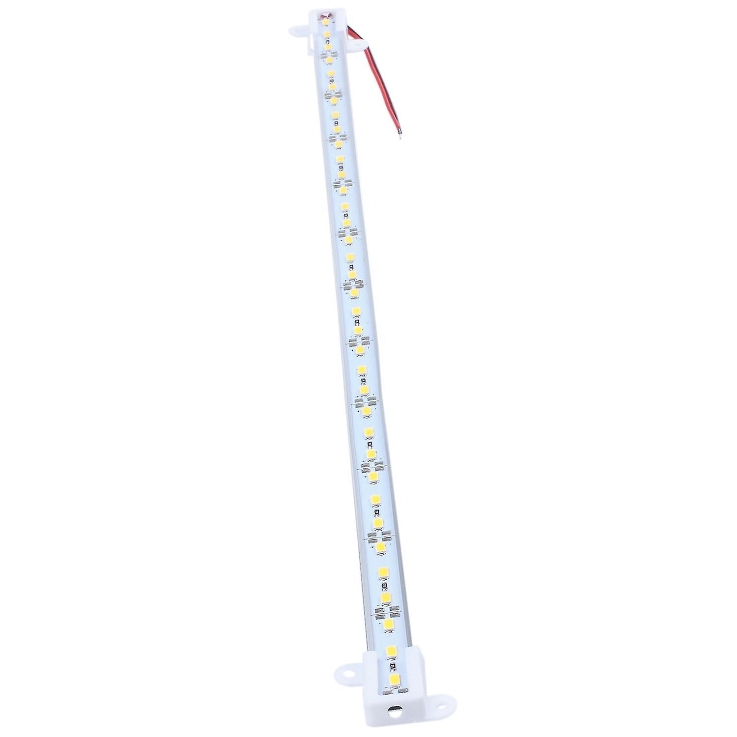 50cm 12v 36 Led 5050 Smd Hard Strip Bar Light Aluminum Rigid Warm White