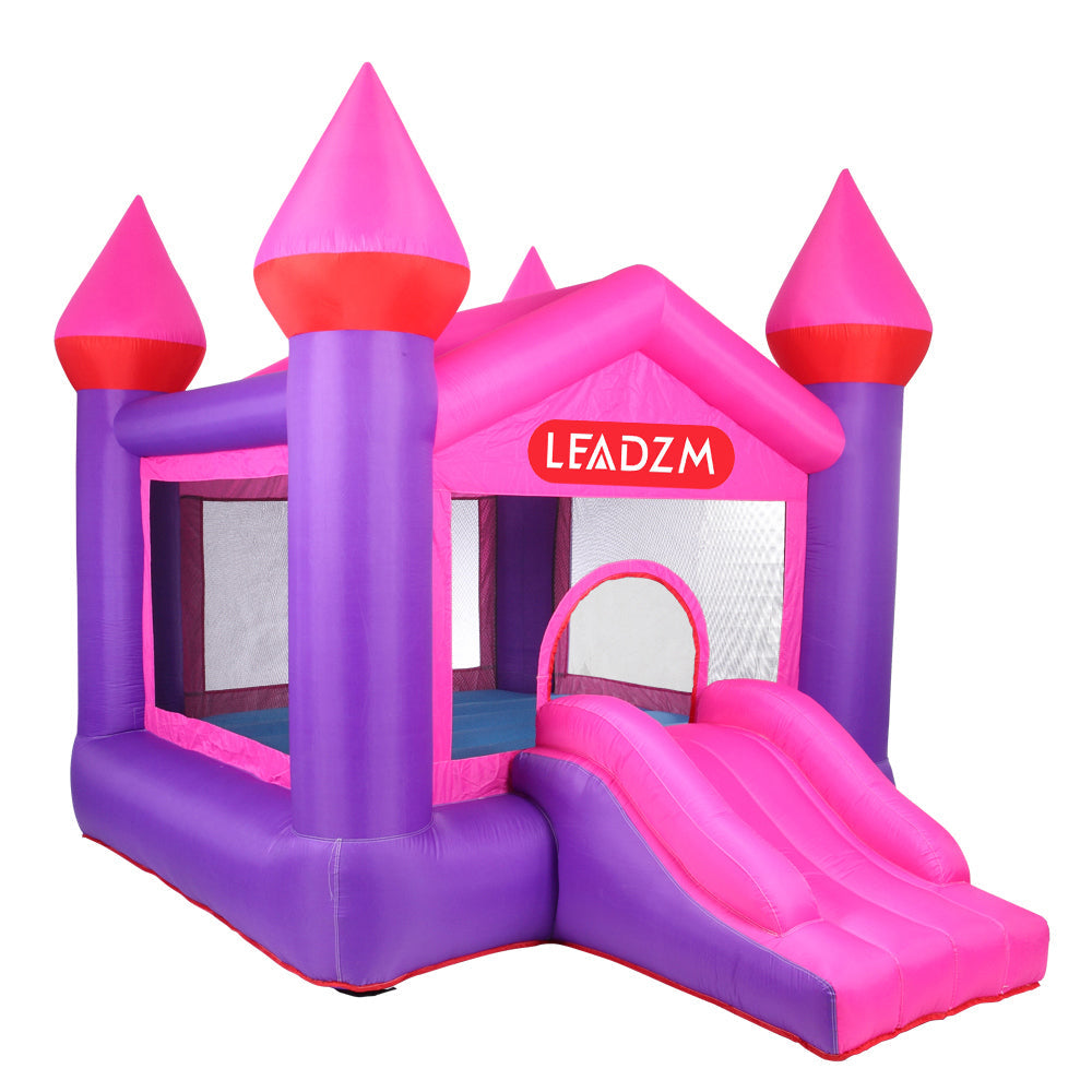 Inflatable Bounce House for Kids, 420D Oxford Cloth Bouncy Castle with Slide/Blower