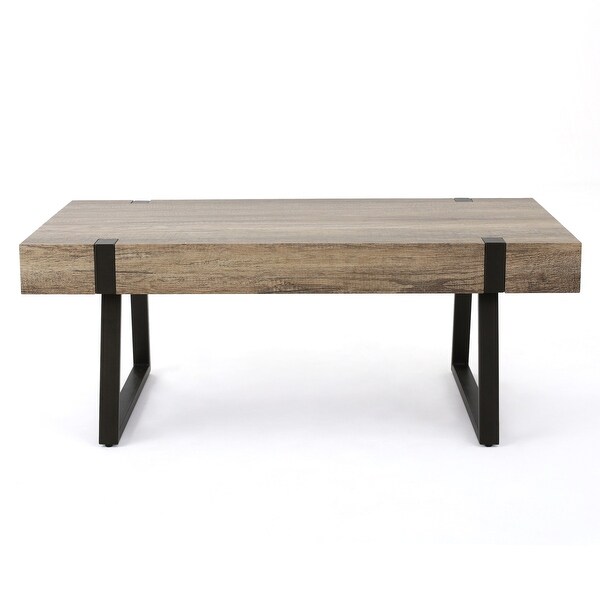 Abitha Faux Wood Coffee Table by Christopher Knight Home - 43.25