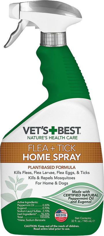 Vet's Best Indoor Flea and Tick Spray for Dogs and Cats andndash; Pet Empire and Supplies