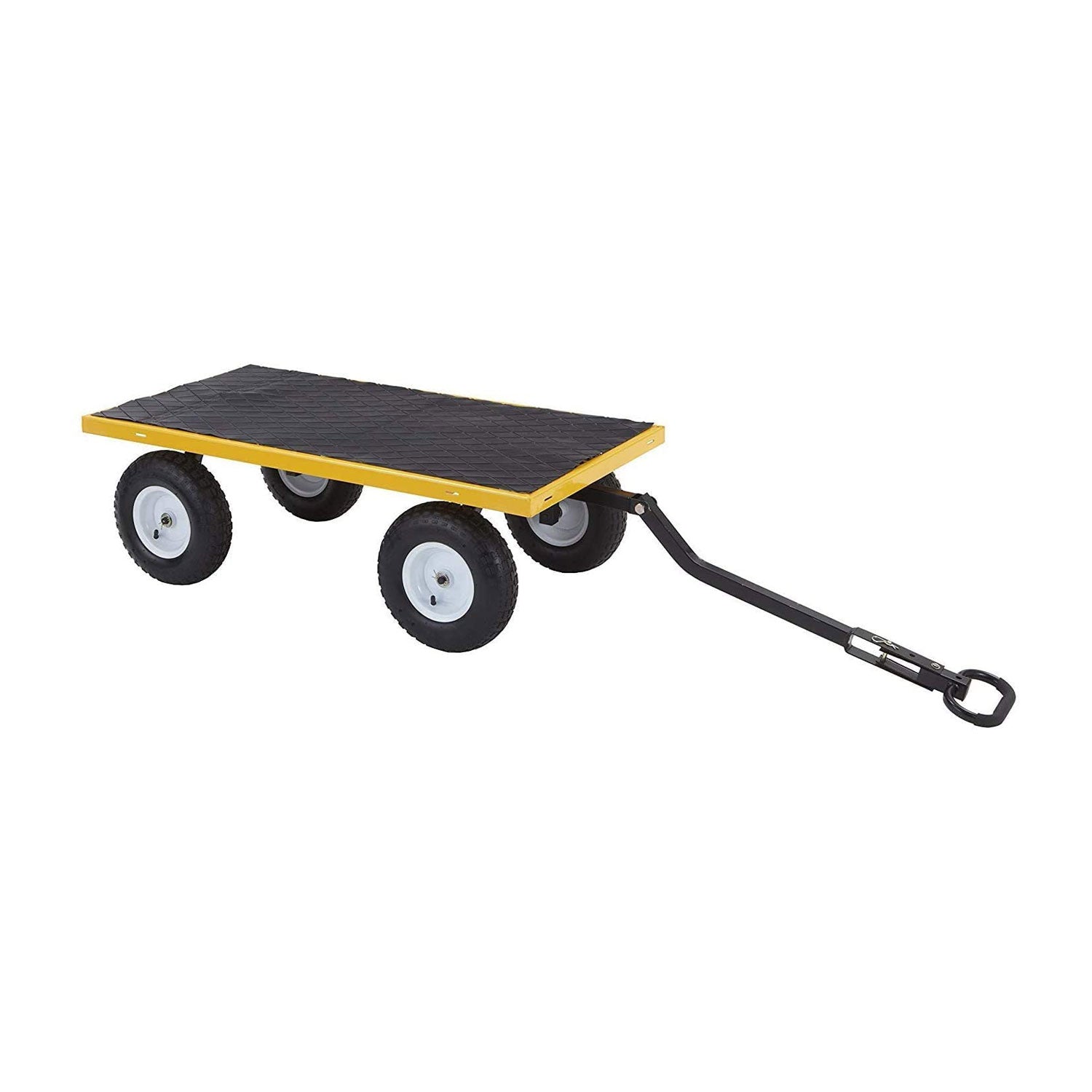 Gorilla Carts 1200 Pound Capacity Steel Utility Cart Wagon with Removable Sides