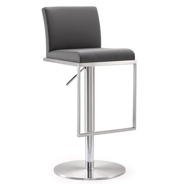 Amalfi Stainless Steel Adjustable Barstool