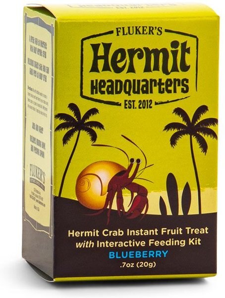 Fluker's Interactive Powder Blueberry Instant Fruit Hermit Crab Food