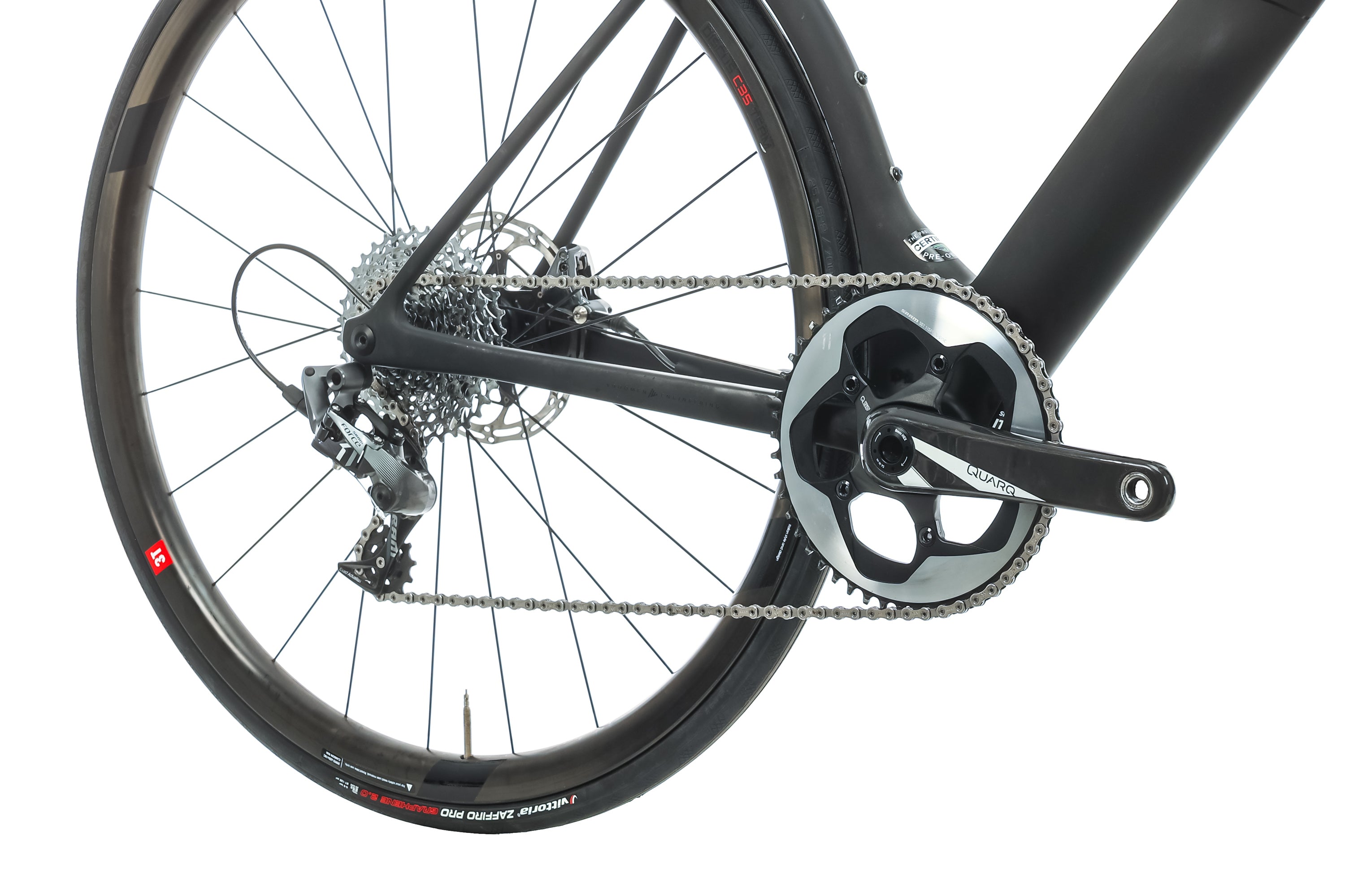 3T Strada TEAM Stealth Force 1x Road Bike - 2020, Small