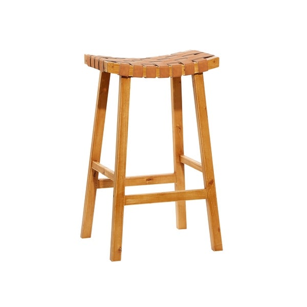 Brown Birch Rustic Stool 30 x 18 x 11 - 18 x 11 x 30