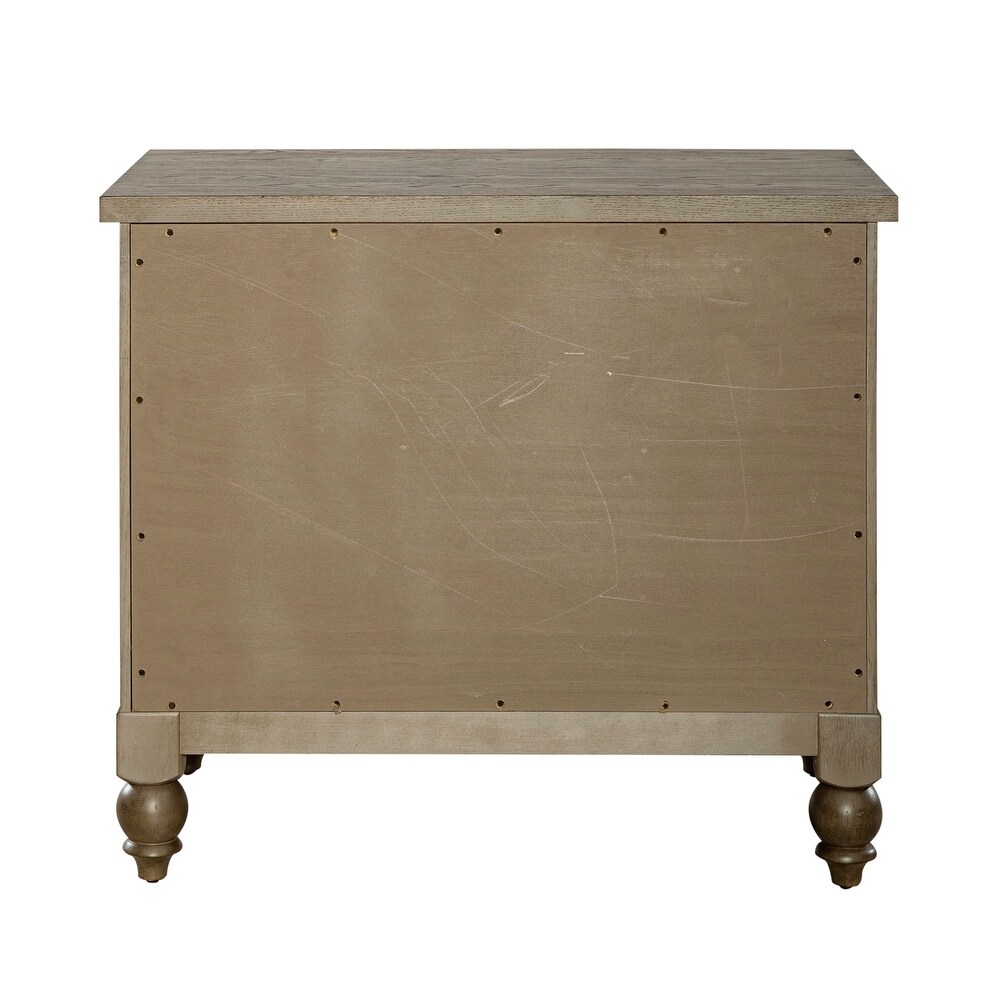 Americana Farmhouse Dusty Taupe Lateral File Cabinet