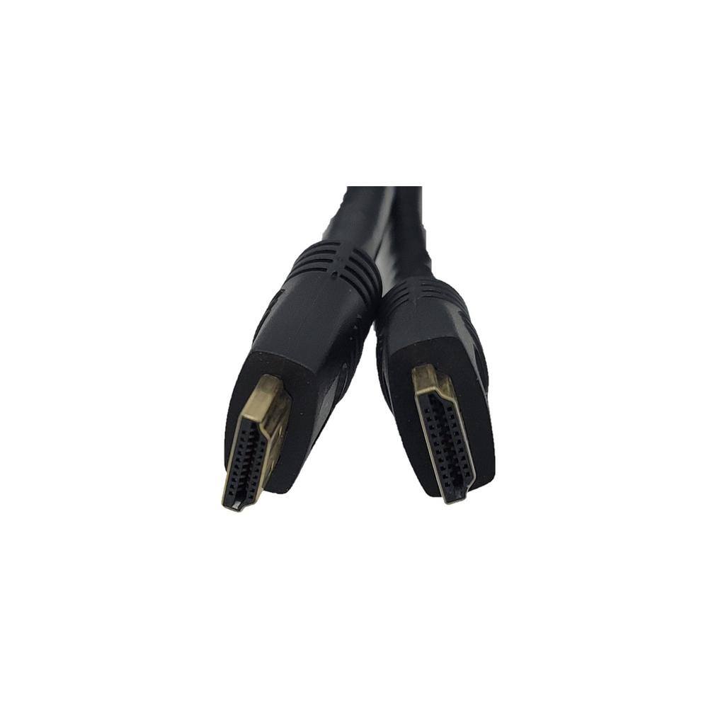 Micro Connectors Inc 65 ft. High-Speed 4K HDMI 1.4 CL2 In-Wall Rated (24AWG) Cable H2-65MAMA-24G