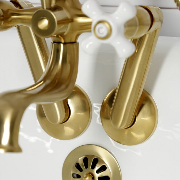 Kingston Brass KS229PXSB Kingston Tub Wall Mount C...