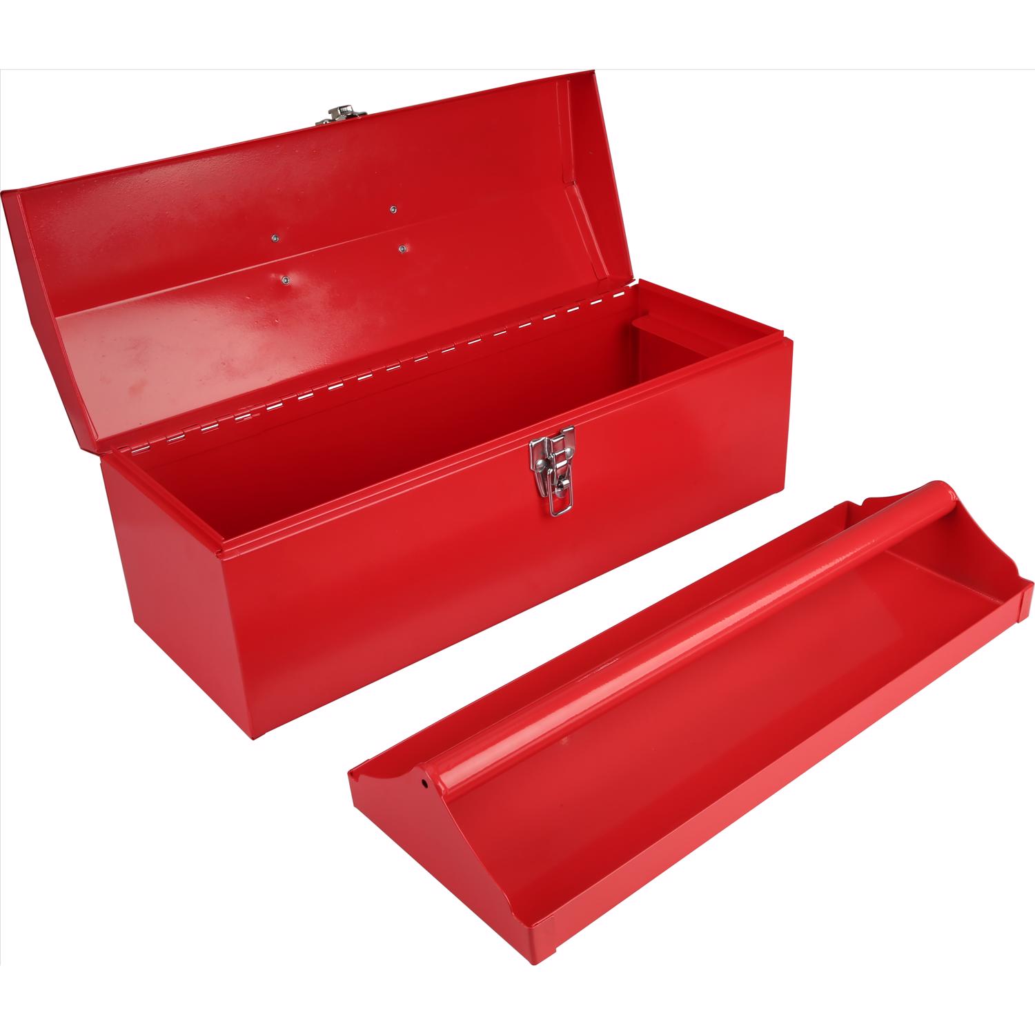 Steel Grip 19 in. Toolbox Red