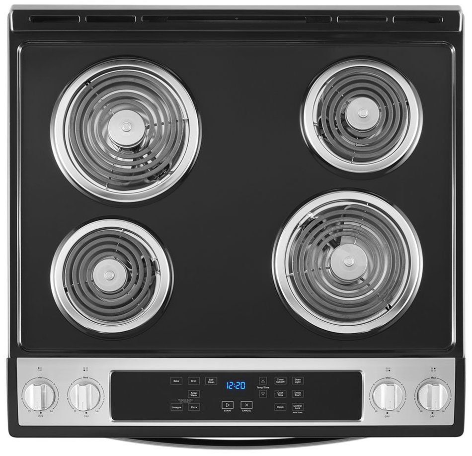 Whirlpool ADA 4.8 Cu. Ft. Stainless Steel Electric Range With Frozen Bake Technology