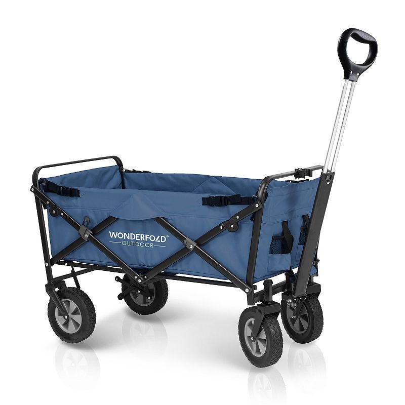 WonderFold S-Series Utility Folding Wagon with Self Stand