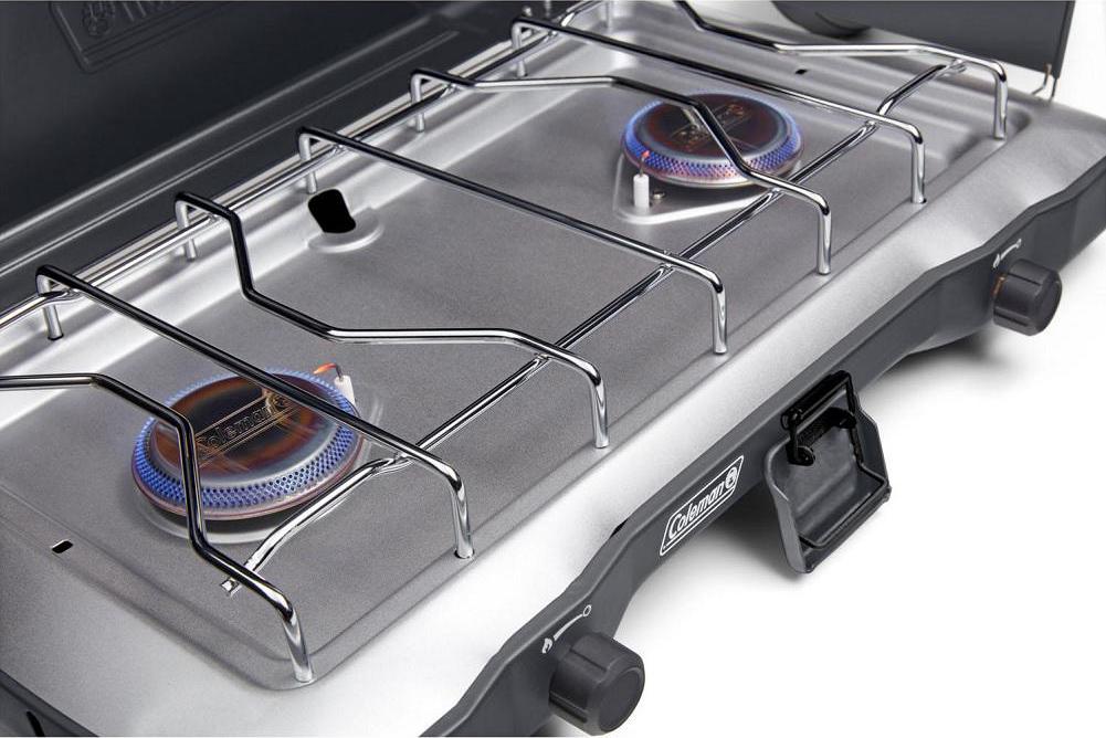 Coleman Triton 2Burner Propane Gas Camping Stove 22000 BTU  Crowdfused