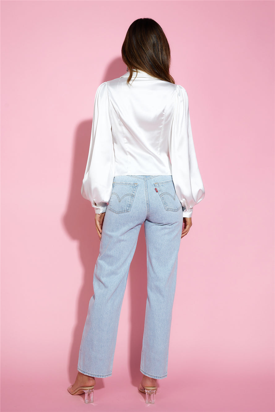 Go Smooth Crop Shirt White