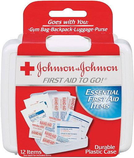 JOHNSON   JOHNSON 472767 On The Go First Aid Kit