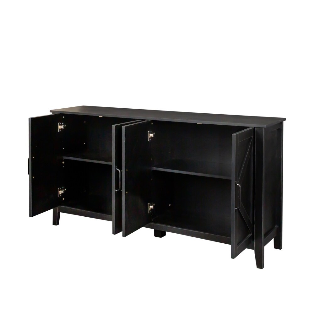 Freestanding Sideboard Storage Cabinet for Living Room Office Bedroom