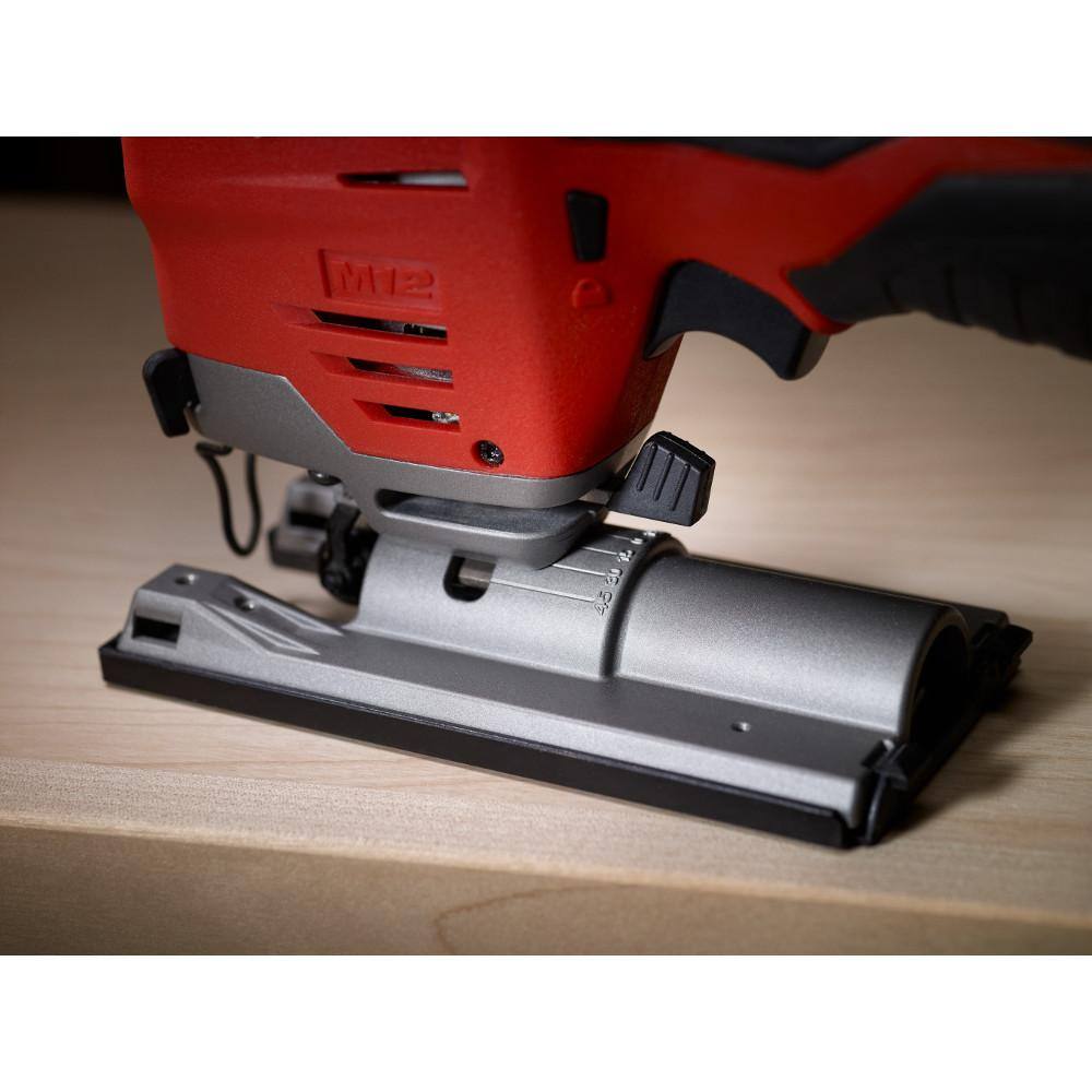 MW M12 12V Lithium-Ion Cordless Jig Saw with M12 2.0Ah Battery 2445-20-48-11-2420