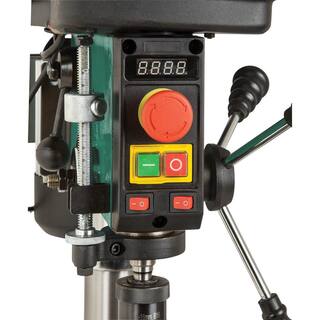 Grizzly Industrial 12 in. Variable-Speed Benchtop Drill Press with 132 in.-58 in. Chuck T31739