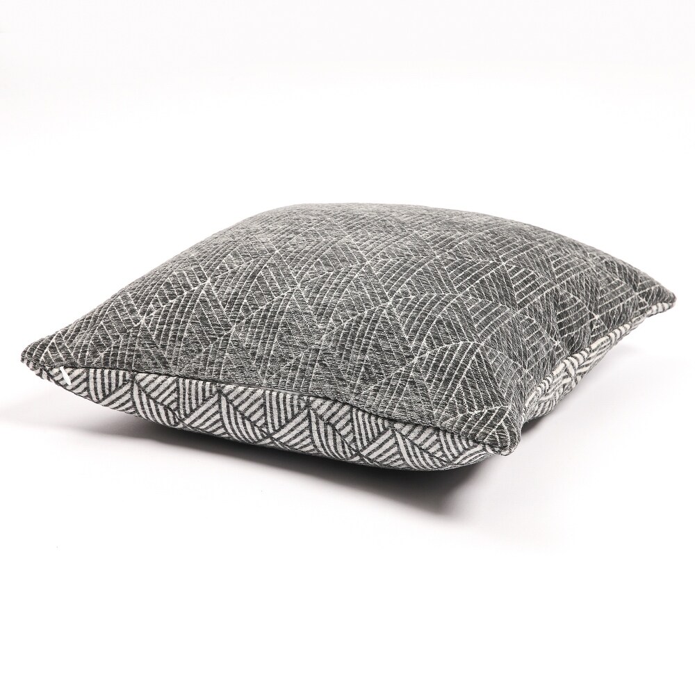 Freshmint Geometric Reversible Pillow