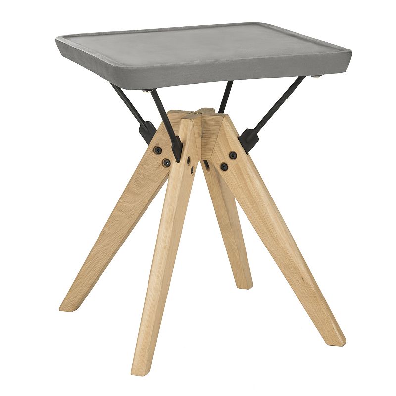 Safavieh Modern Industrial Indoor / Outdoor End Table