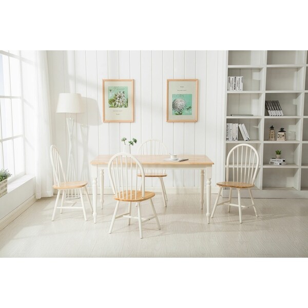 Windsor Farmhouse 5-Piece Dining Set