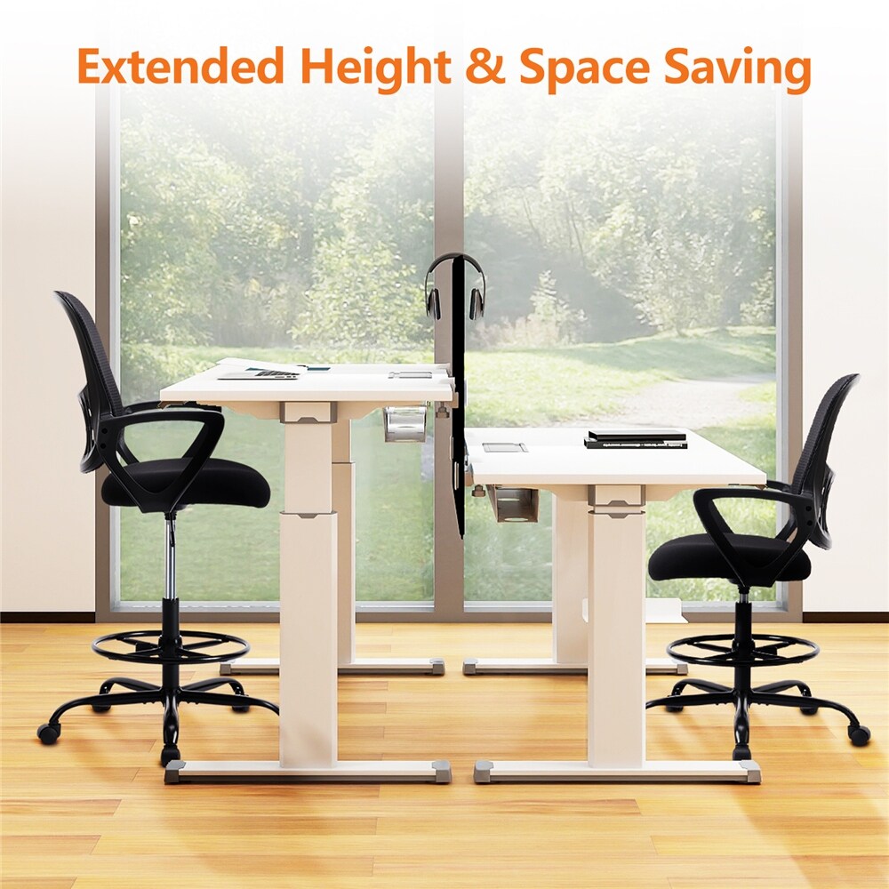 Ergonomic Drafting Chair / Tall Standing Desk Office Chair