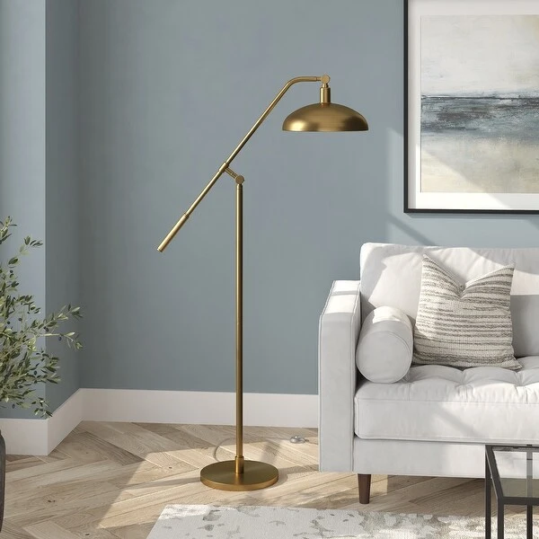 Devon Floor Lamp with Boom Arm