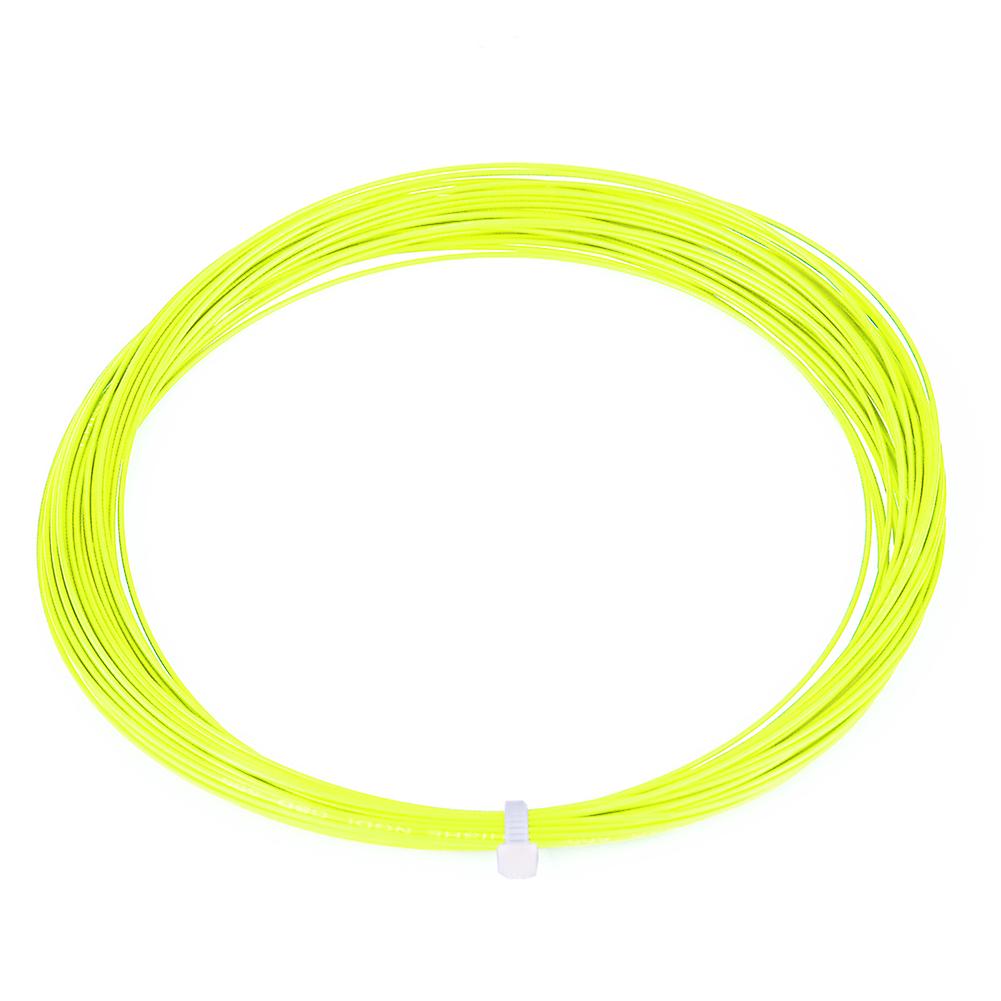 10m Durable Nylon High Flexibility Badminton Racket Racquet String Line(fluorescent Green)