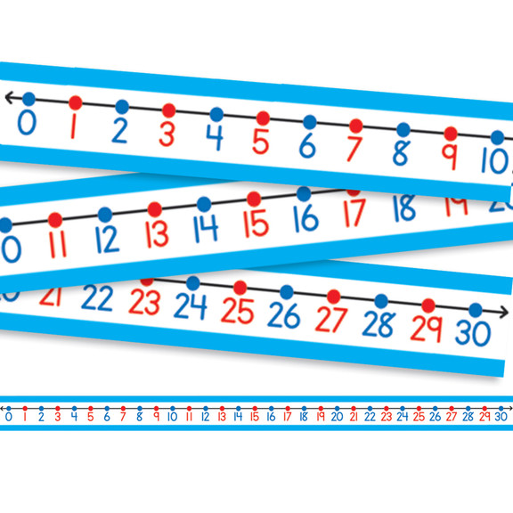 Carson Dellosa CD 4421 Student Number Lines 30/Pk ...