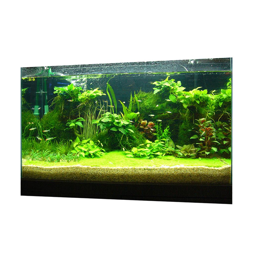 3D Aquarium Universal Landscape Poster Single Sided Fish Background ， 76x46cm