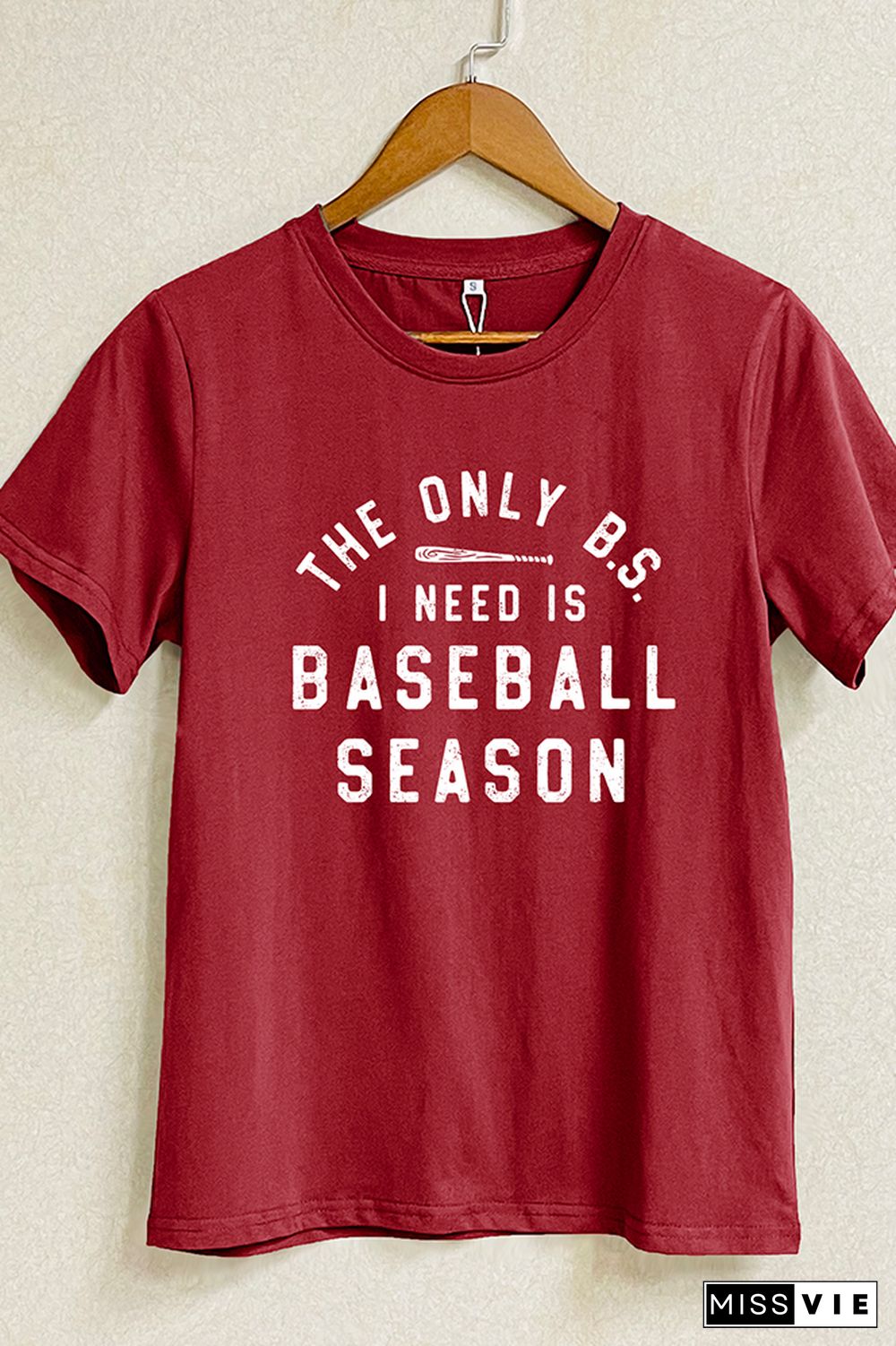 Baseball Season Print Graphic Tee