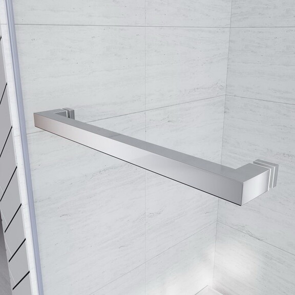 Frameless Glass Shower Doors 56 60 in.W x 76 in. H...