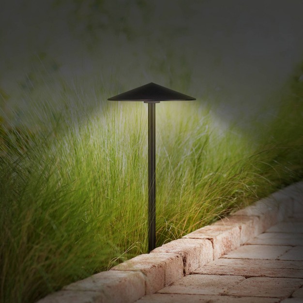 John Timberland Chesapeake Bronze Cone 3 watt Led Landscape Path Light