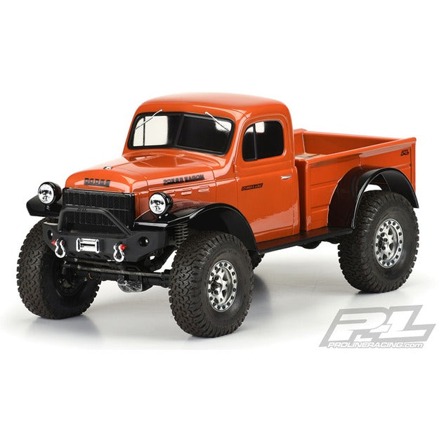 Proline Racing PRO349900 12.3 in. 313 mm Power Wagon Clear Car Body for 1946 Dodge