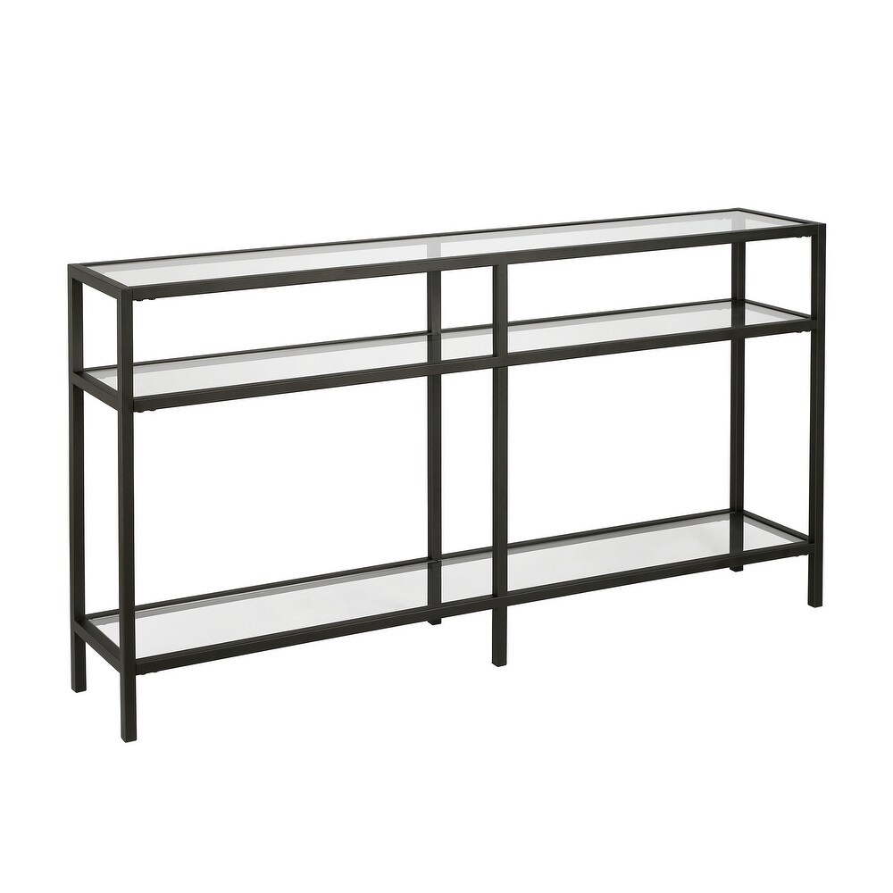 Silver Orchid Galeen Console Table