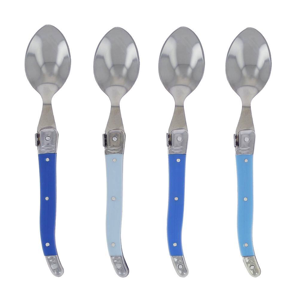 French Home Laguiole Shades of Blue Coffee Spoons (Set of 4) LG094