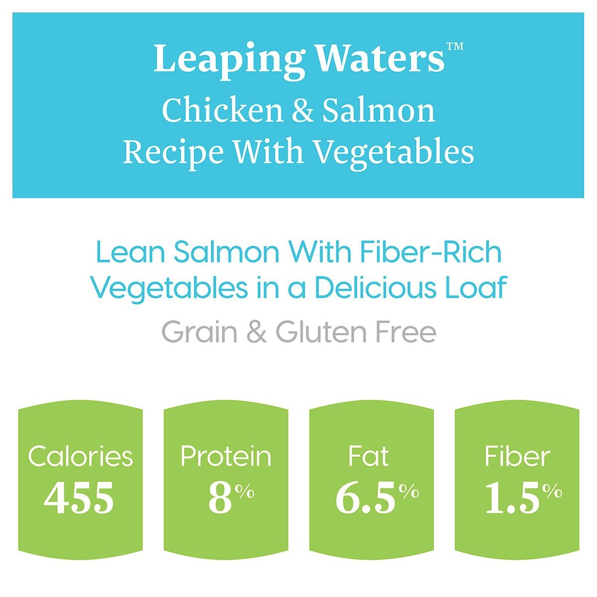 Solid Gold Leaping Waters Chicken and Salmon Recipe with Vegetable Recipe Grain-Free Small and Medium Breed Canned Dog Food