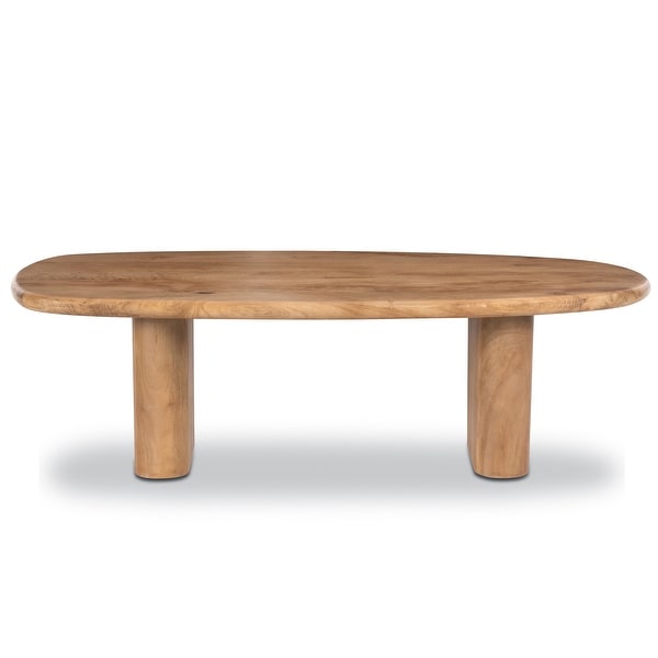 Poly and Bark Falun Solid Mango Wood Coffee Table