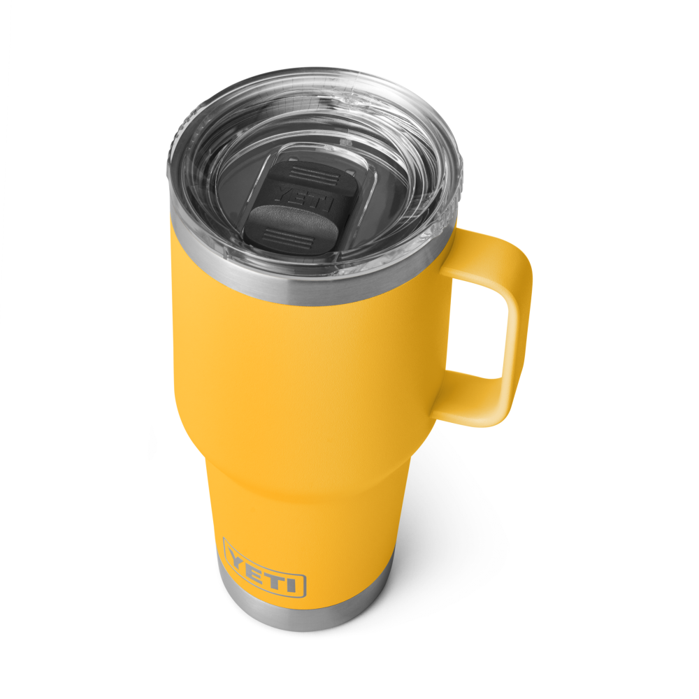 Yeti Rambler 30oz Travel Mug with Stronghold Lid Alpine Yellow ;