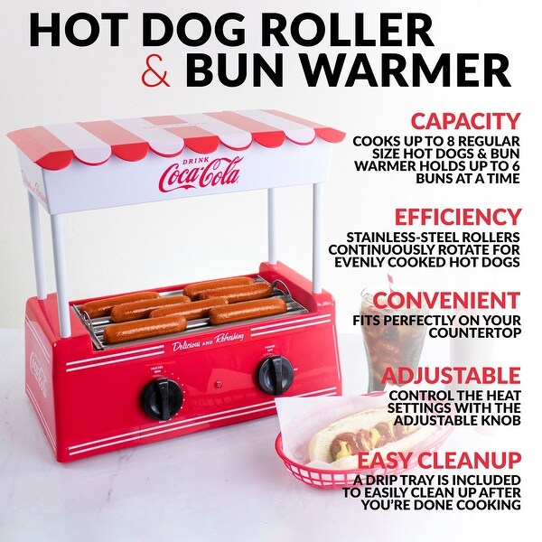 Nostalgia Coca Cola Hot Dog Roller