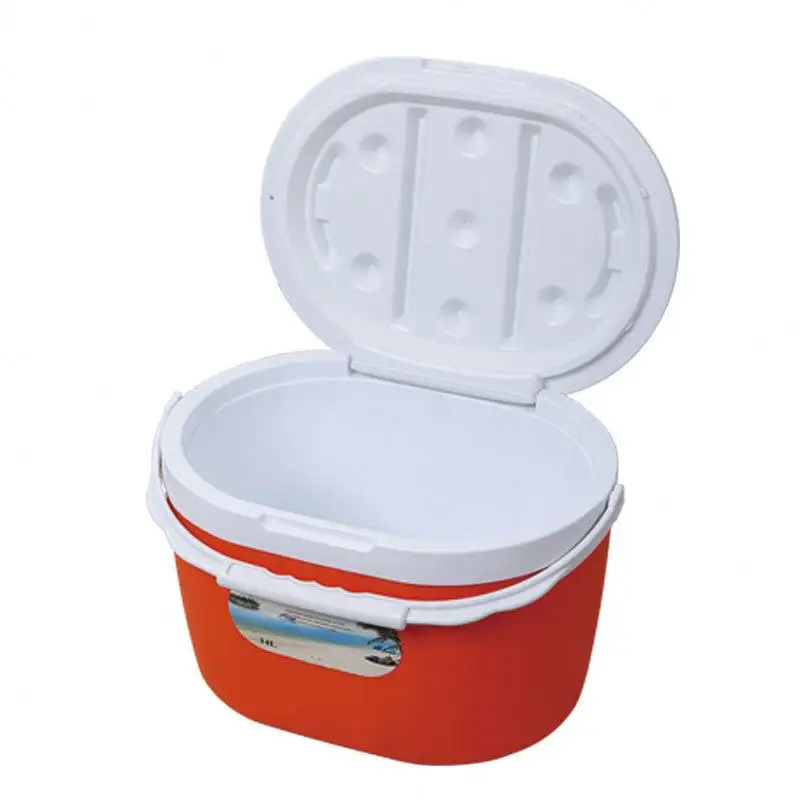 14L outdoor camping picnic PP food grade insulated beer beverages fresh keeping cooler box for traveling