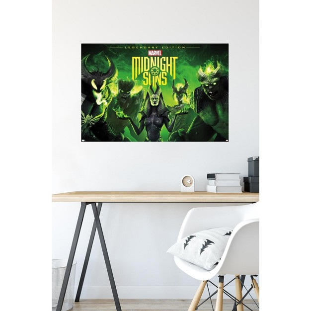 Trends International Marvel Midnight Suns Legendary Key Art Unframed Wall Poster Prints