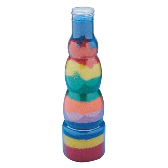 S S Worldwide Tall Bubble Sand Art Bottle