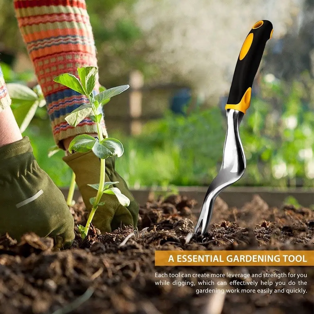 Garden Hand Tool Weeder with Sturdiness and Ergonomic Hand Grip