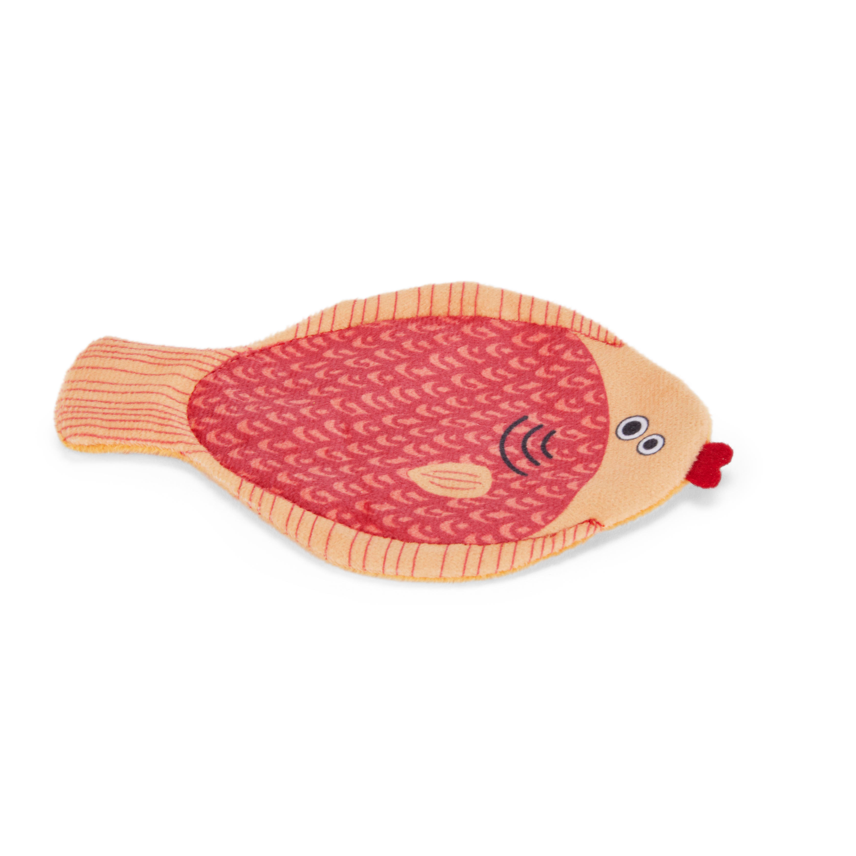 Leaps  Bounds Flatty Fish Cat Toy， X-Small