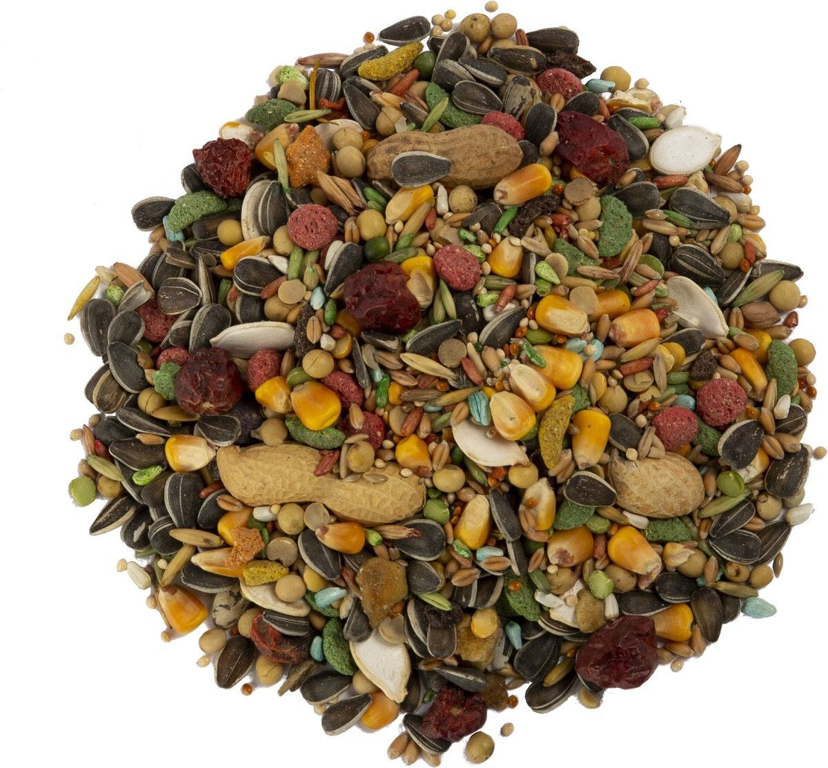 Wild Harvest Advanced Nutrition Seed， Grain and Vegetable Mix Parrot Food， 8-lb bag